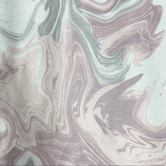 NIKE NSW Leg-A-See Pink Gray Marble Leggings Small - Picture 5 of 10